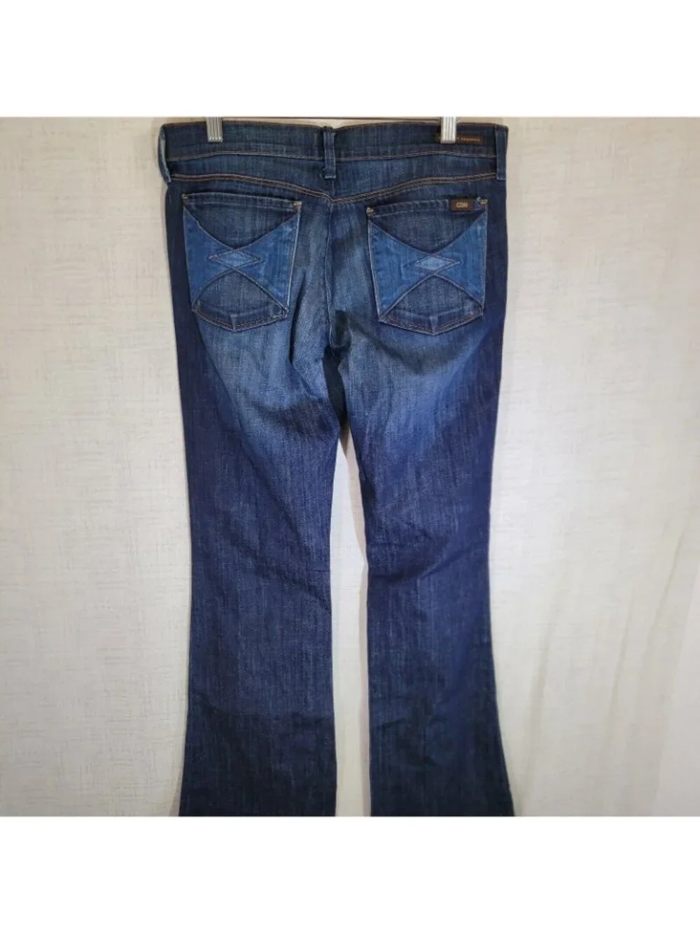 Citizens of Humanity Jeans Womens 30 Blue Ingrid Low Waist Flare Denim Stretch - Picture 4 of 11